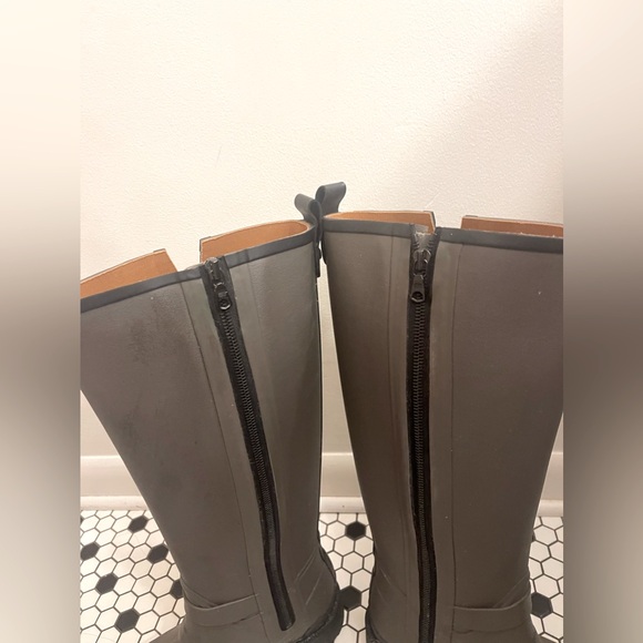 Rag & Bone Tall Riding Rain Boots - size 41 US 10.5 - Picture 3 of 7